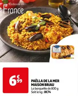 Auchan Supermarché PAËLLA DE LA MER MAISON BRIAU offre
