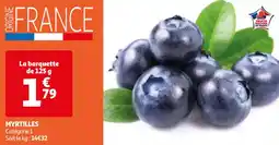 Auchan Supermarché MYRTILLES offre