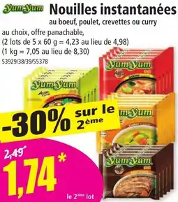 Norma Nouilles instantanées offre