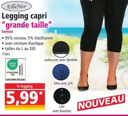Legging capri "grande taille"