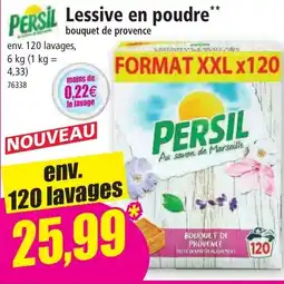 Norma PERSIL Lessive en poudre" offre
