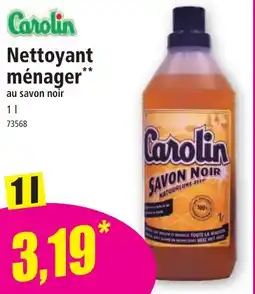 Norma Nettoyant ménager** offre