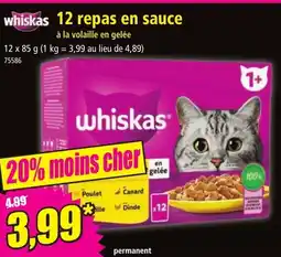 Norma 12 repas en sauce offre