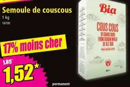 Norma Semoule de couscous offre