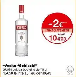 Monop' Sobieski - vodka offre