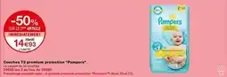 Monop' Pampers - couches t3 premium protection offre