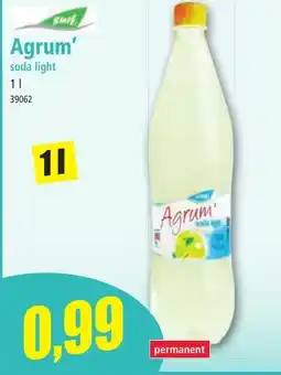 Norma Agrum' soda light offre