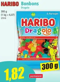 Norma HARIBO Bonbons Dragolo offre