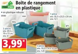 Norma Boîte de rangement en plastique offre