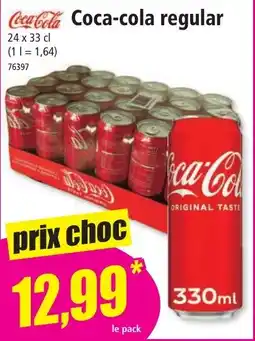Norma Coca-cola regular offre