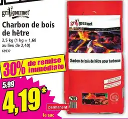 Norma Charbon de bois de hêtre offre