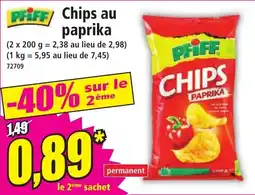 Norma Chips au paprika offre