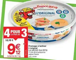 Promocash La vache qui rit - fromage à tartiner l'original offre