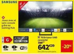 Conforama Samsung - téléviseur uhd connecté offre