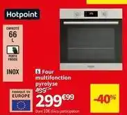 Conforama Hotpoint - four multifonction pyrolyse offre