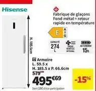 Conforama Hisense - armoire offre