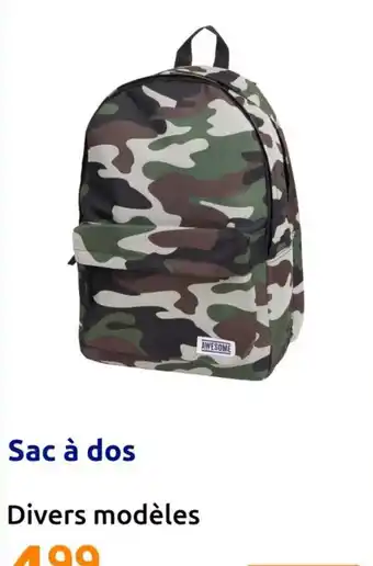 Action Sac à dos offre