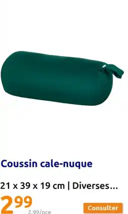 Action Coussin cale-nuque 21 x 39 x 19 cm | Diverses... offre