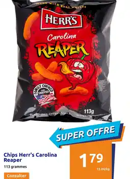 Action Chips Herr's Carolina Reaper offre