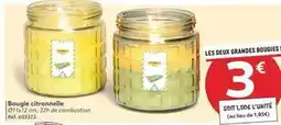 Bougie citronnelle