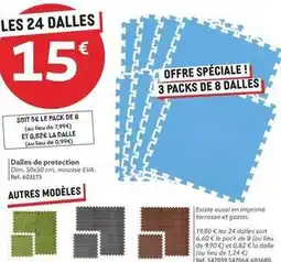 Dalles de protection