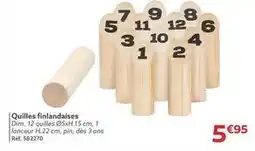 Gifi Quilles finlandaises offre