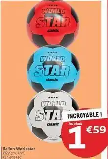 Gifi Worldstar - ballon offre