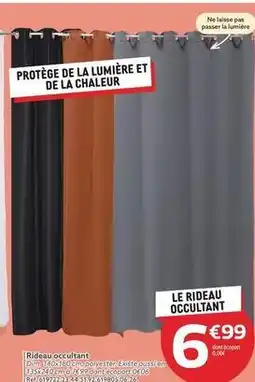 Gifi Rideau occultant offre