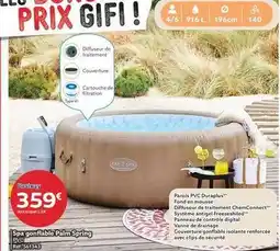 Gifi Bestway - spa gonflable palm spring offre