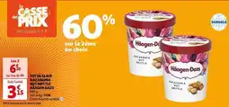 Auchan Supermarché Haagen dazs - pot de glace macadamia nut brittle offre