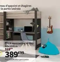 Conforama Lit mezzanine artley offre