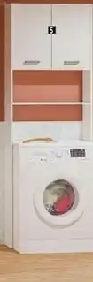 Conforama Meuble wc 2 portes 1 etagere offre