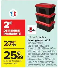 Conforama Ilot noisette offre