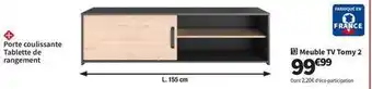 Conforama Meuble tv tomy 2 offre