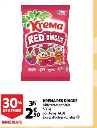 Auchan Krema krema red dingue offre