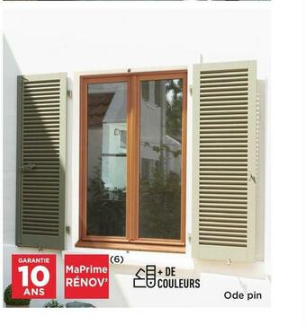 Lapeyre Bon plan sur une sélection de fenêtres et baies coulissantes sur mesure offre