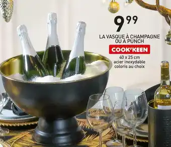 Stokomani Cook'keen la vasque à champagne ou à punch offre