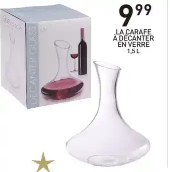 Stokomani La carafe à décanter en verre offre