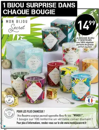 Stokomani La bougie bijou 9 senteurs offre