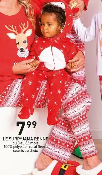 Le surpyjama renne
