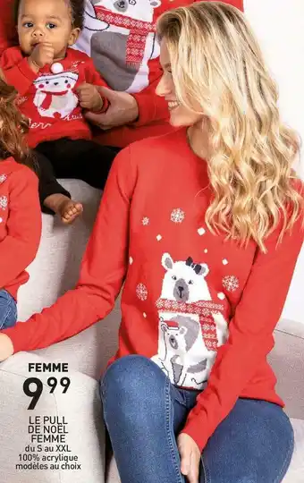 Stokomani Le pull de noël femme offre