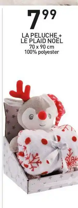 Stokomani La peluche + le plaid noël offre