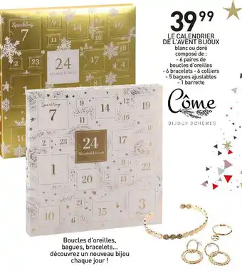 Stokomani Le calendrier de l'avent bijoux offre