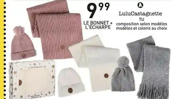 Stokomani Lulucastagnette le bonnet + l'écharpe offre