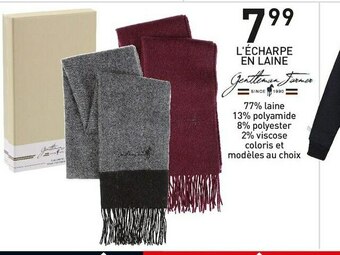Stokomani Gentleman farmer l'écharpe en laine offre