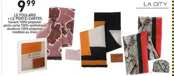 Le foulard + le porte-cartes