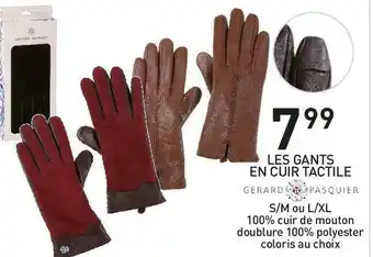 Stokomani Les gants en cuir tactile offre