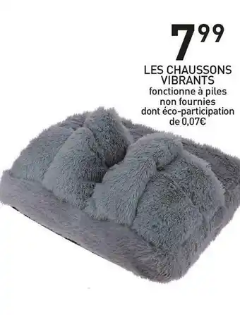 Stokomani Les chaussons vibrants offre