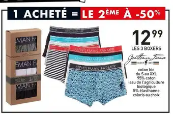 Stokomani Les 3 boxers offre