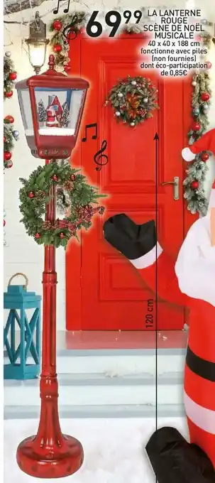 Stokomani La lanterne rouge scène de noël musicale offre